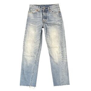 Levi's Light Blue Ankle & Cropped Jeans